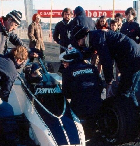 ricardo zunino, gordon murray, rick mears, barbham bt 49
