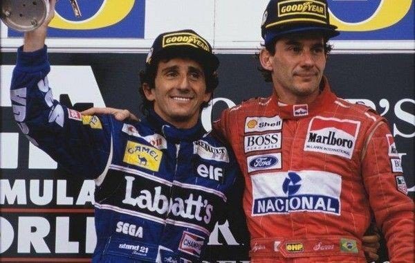 Alain Prost - Ayrton Senna
