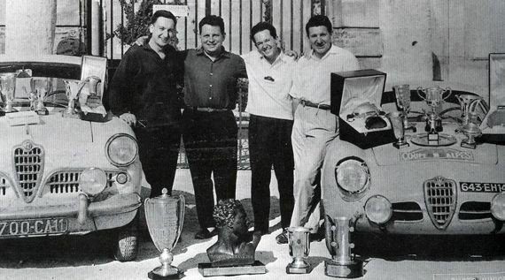 cs-caption Bernard Consten- Alfa Romeo - 1958 @ DR