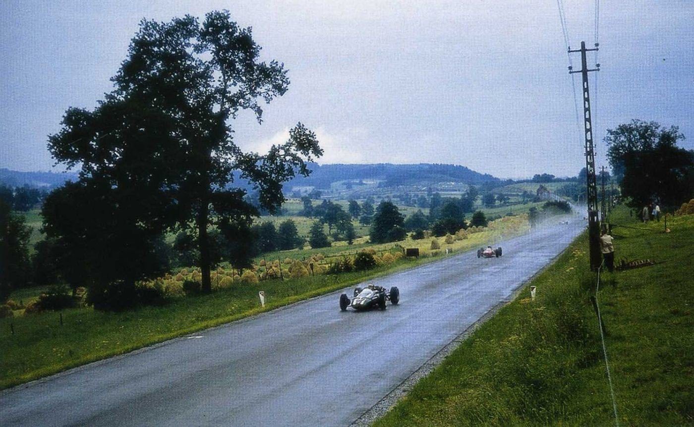 Spa 1966, descente vers Masta. La sécurité ? © Pierre Vassal