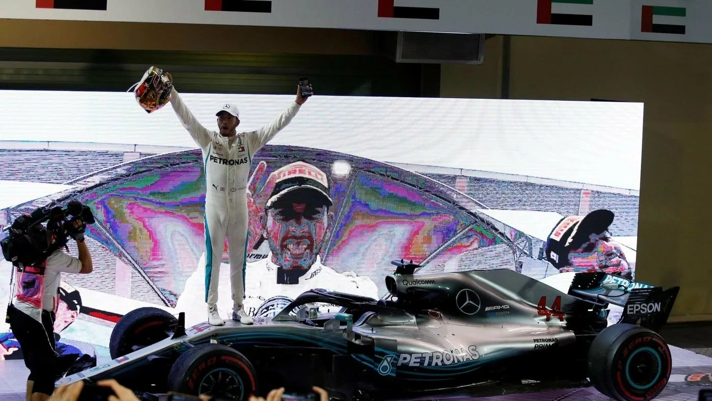 Grand Prix d&rsquo;Abu Dhabi 2018, COURONNEMENT SUPRÊME D’HAMILTON