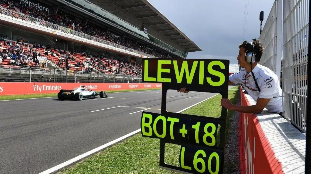 Johnny Rives F1, Barcelone 2018