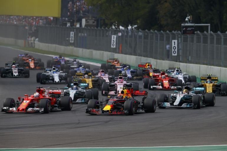 GP du Mexique 2017 Départ
