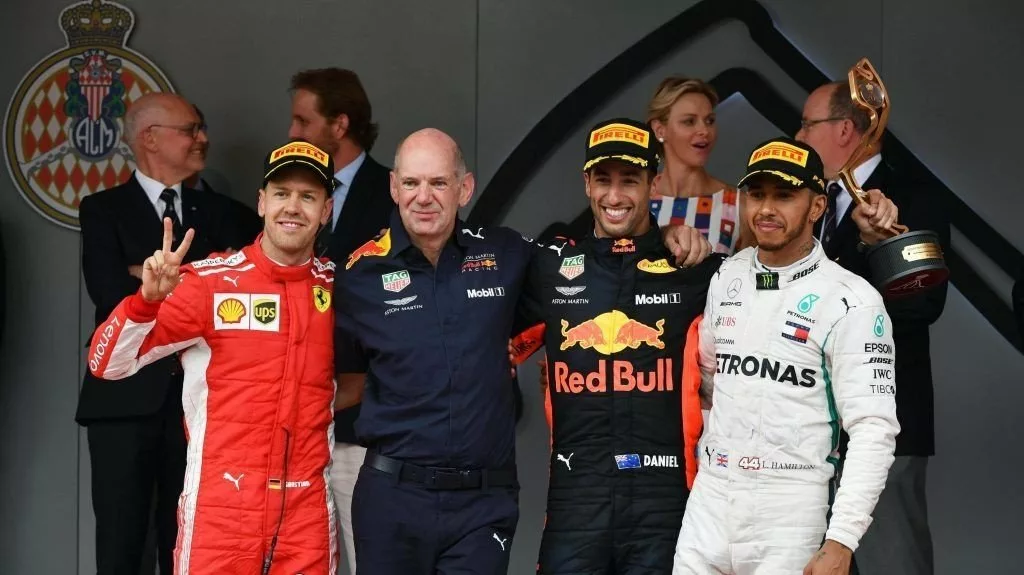 Johnny Rives F1, Monaco 2018