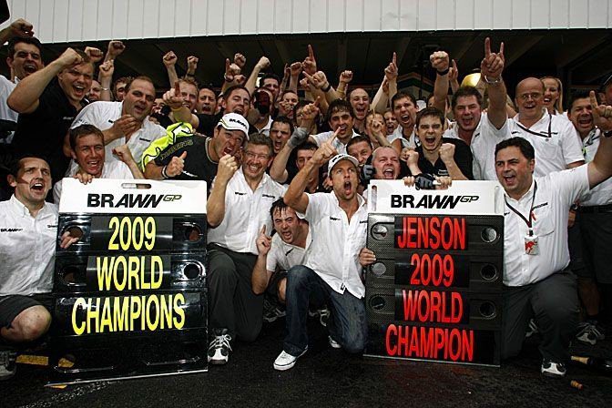 jenson button 2009 Brawn GP titres