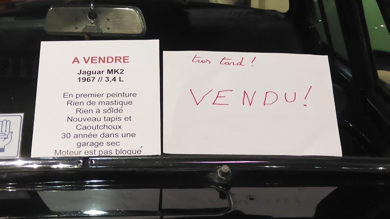 Rétromobile 2020 - Moins de 25 k€