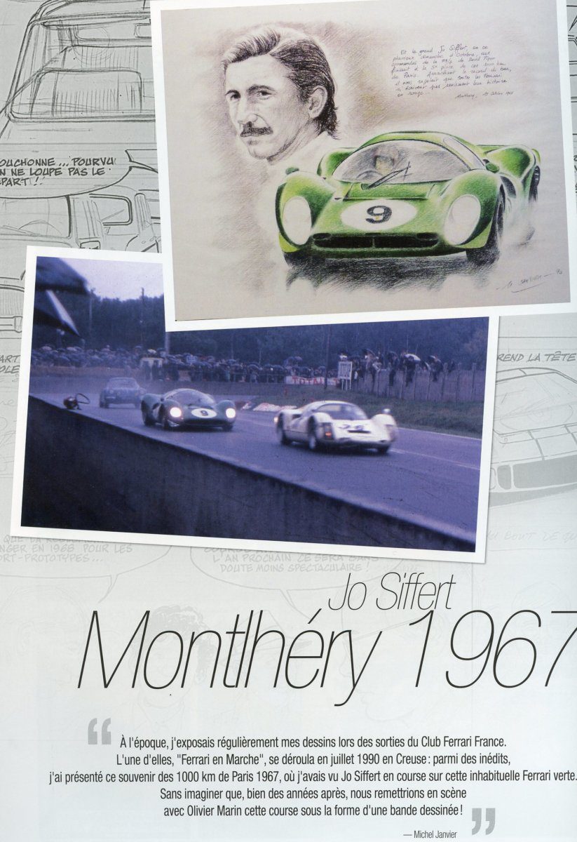 Hommage à Albert Uderzo - Jo Siffert Monthléry 1967