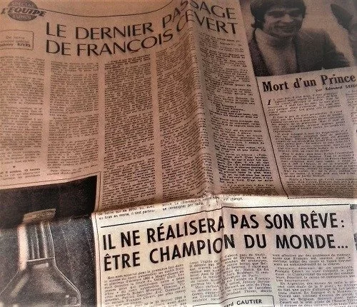 Au fait Cevert est mort par Patrice Vatan