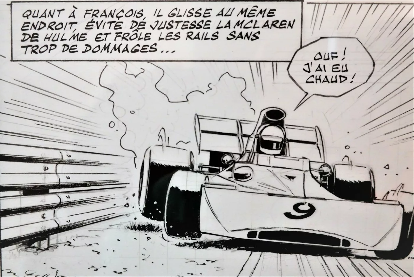 Watkins Glen, New York State, le 3 octobre 1971 8:02 am.