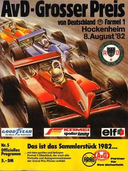 1982 – GP d&rsquo;Allemagne