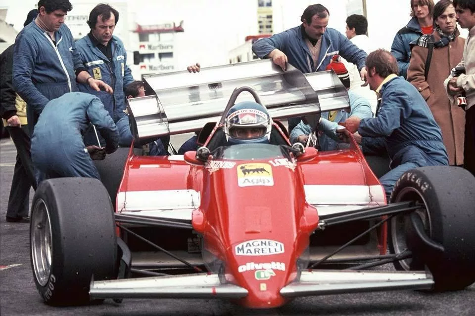 Patrick Tambay, le Castellet, essais d&rsquo;hiver 1983