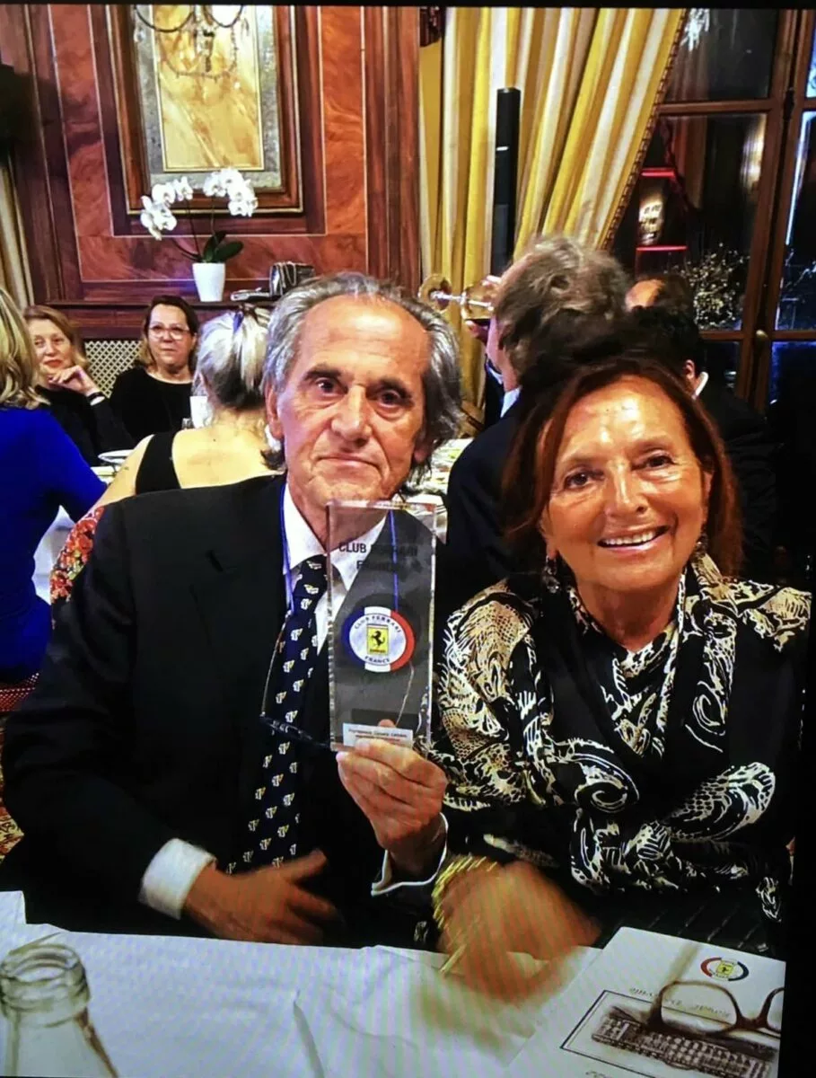 Cesare Carani en gala à Deauville