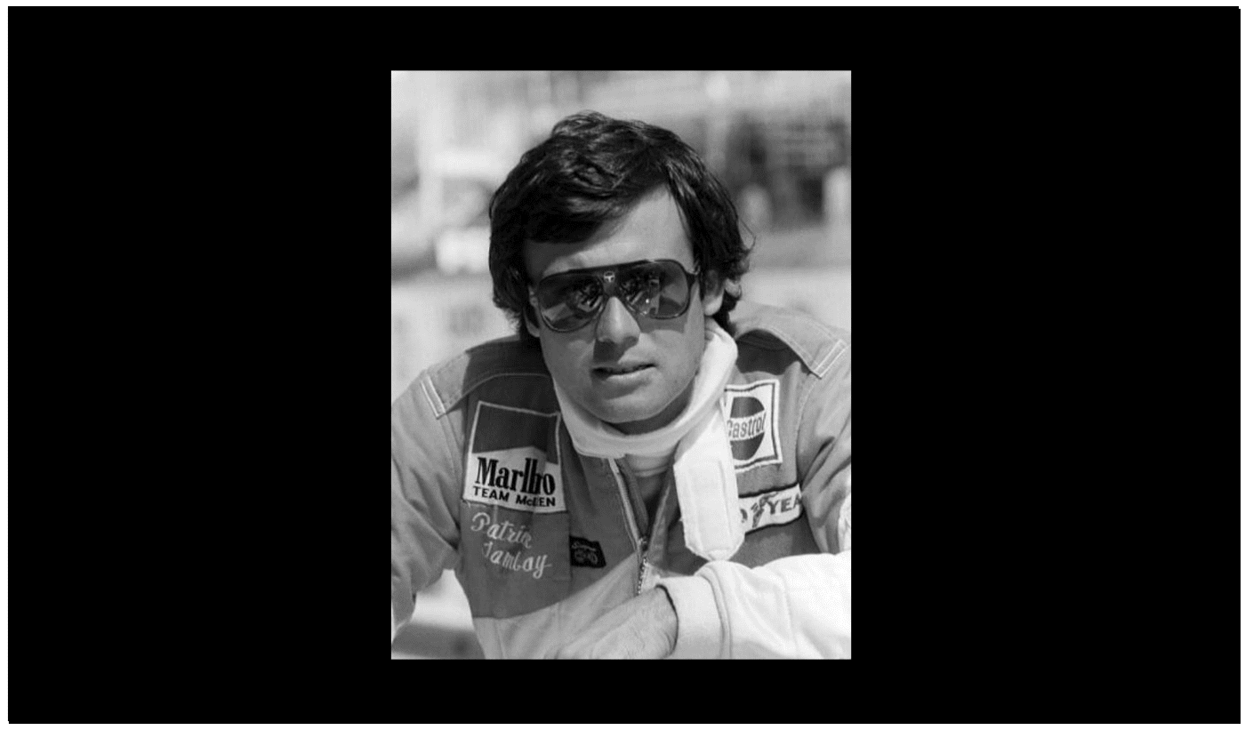 Patrick Tambay   1949 – 2022