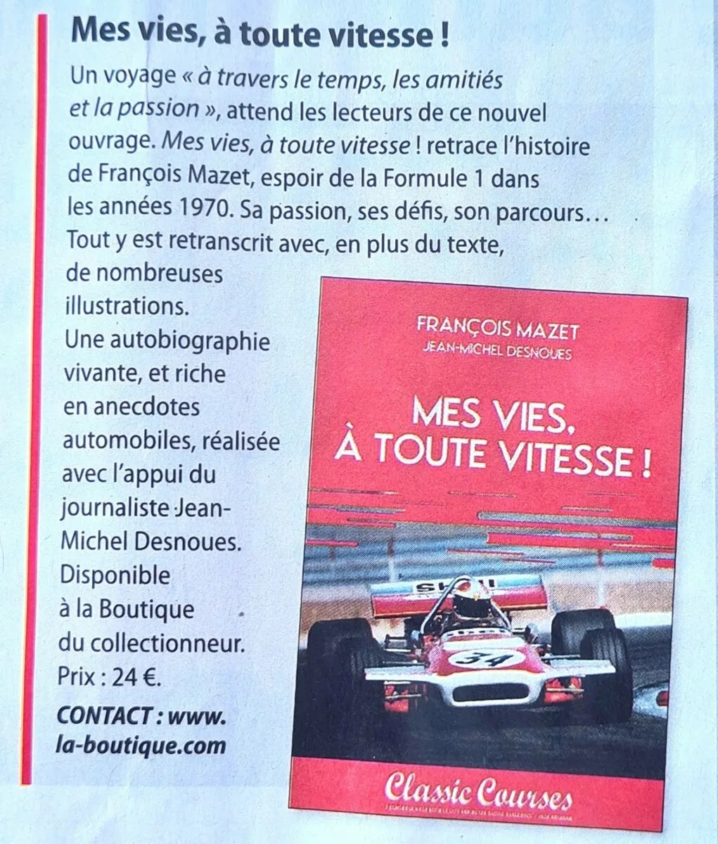 Mes vies à toute vitesse par François Mazet – Image 4