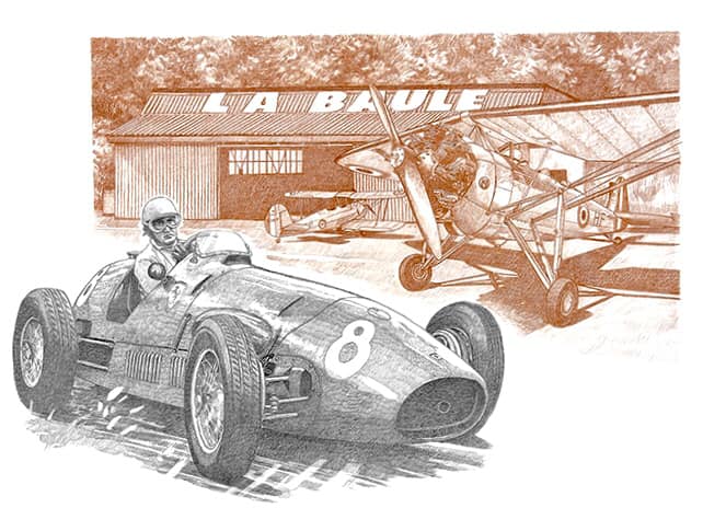 Fangio en expo à La Baule