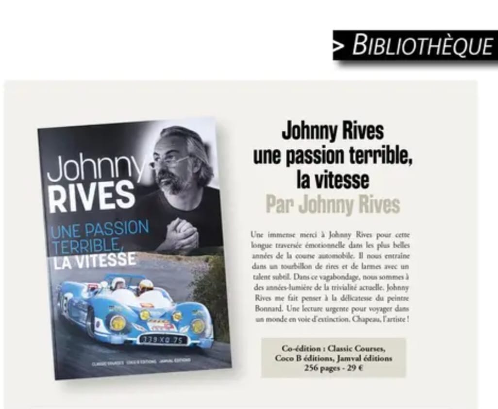 Une passion terrible, la vitesse par Johnny Rives – Image 6