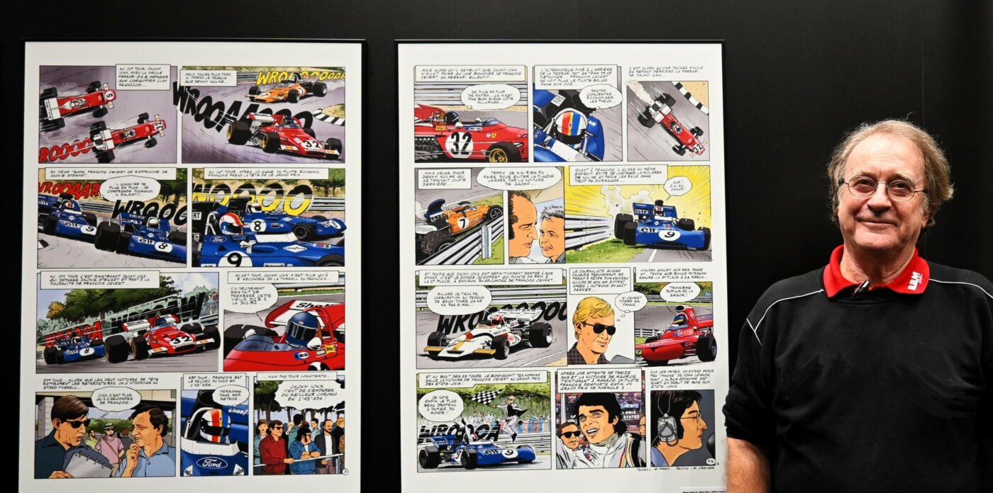 François Cevert, enfin la BD, l&rsquo;avis d&rsquo;Éric Bhat