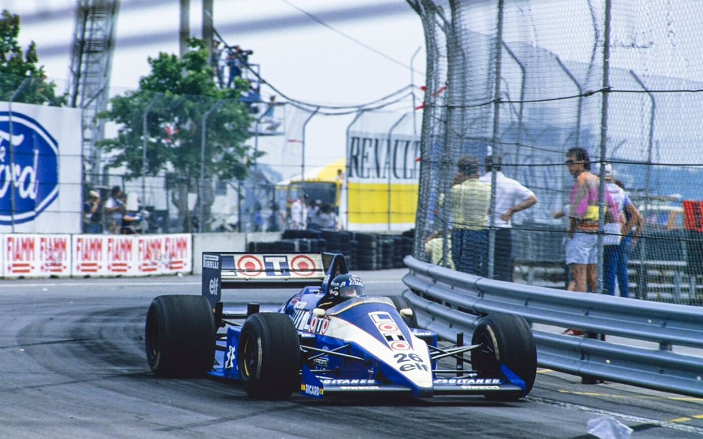 Ces F1 qui auraient pu : Ligier JS27 Detroit 86