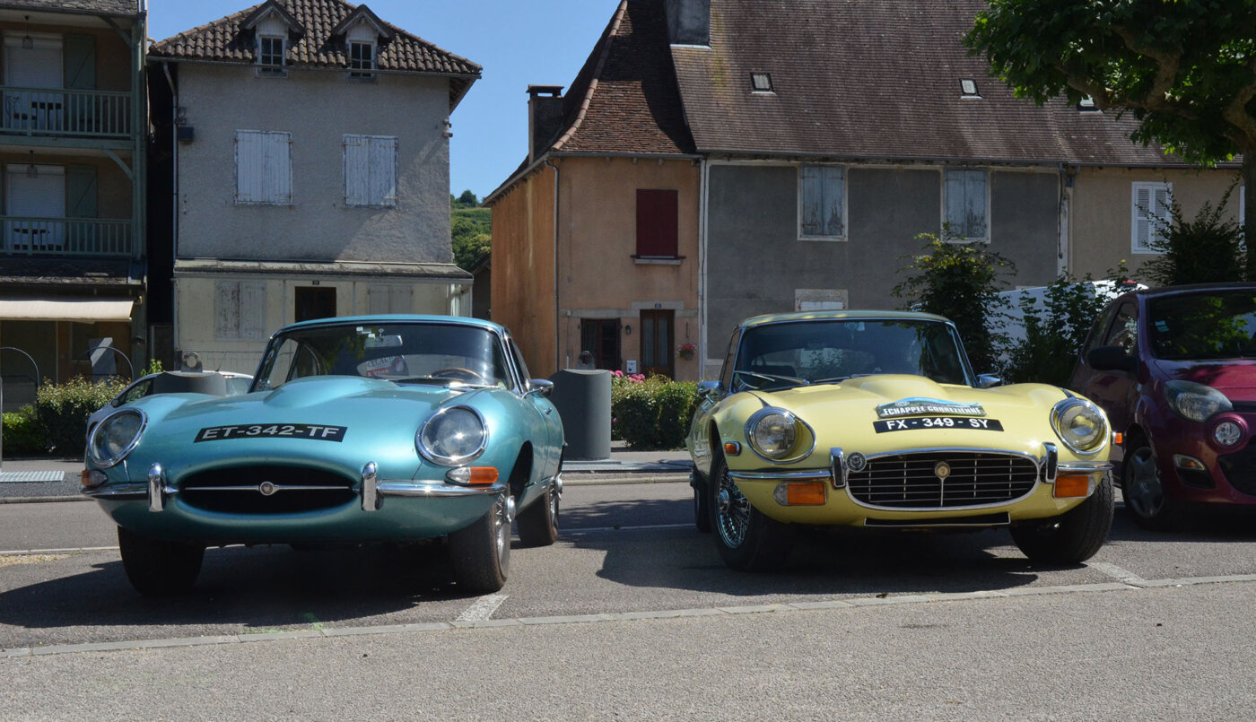 Le French Jaguar Drivers Club en Corrèze
